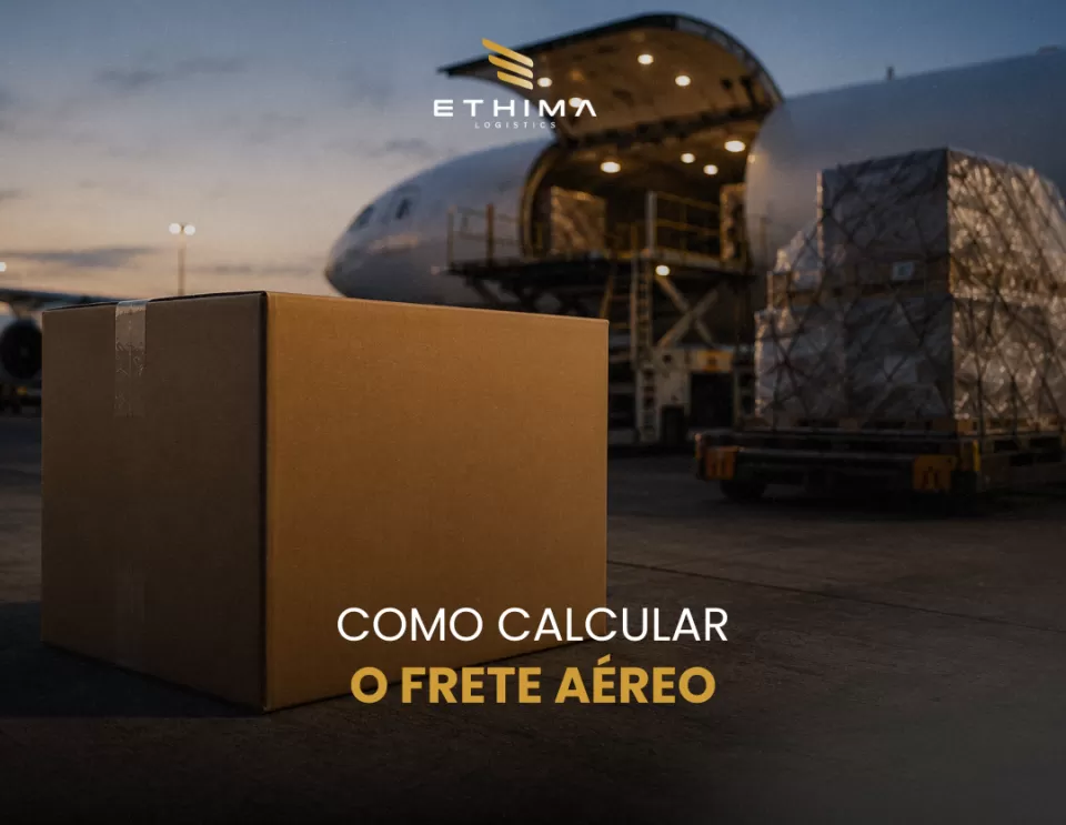 Como calcular o frete aéreo