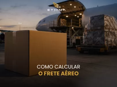 Como calcular o frete aéreo